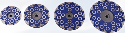 500201 TURBO TYPE                                                                             
Rubber Cup Wheel Spec、Resin Filled Cup Wheel