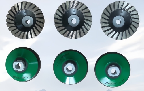 500201 TURBO TYPE                                                                             
Rubber Cup Wheel Spec、Resin Filled Cup Wheel