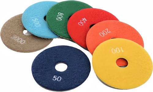 500601  Dry polishing pads