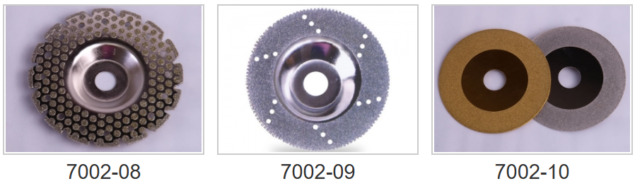 7002 ELECTROPLATED DIAMOND CUTTING & GRINDING DISCS