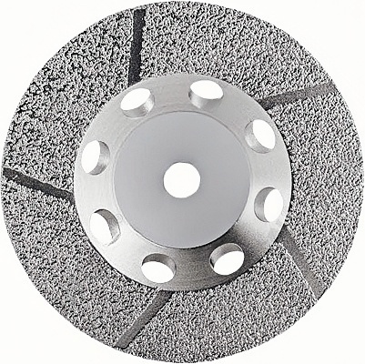 7009  Vacuum Brazed diamond grinding wheel
