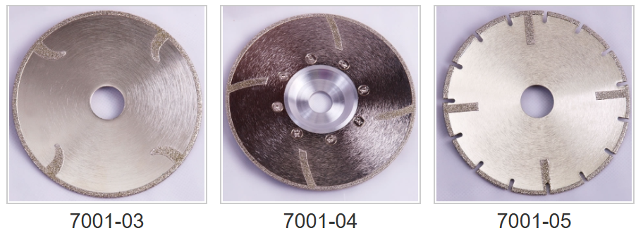 7001 ELECTROPLATED DIAMOND CUTTING BLADE